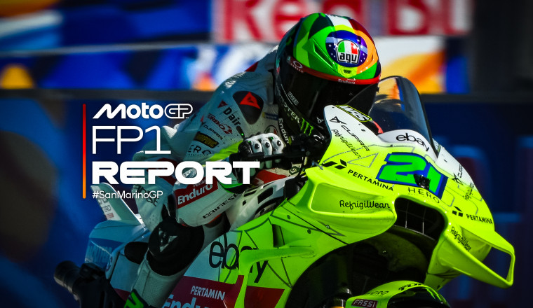 Morbidelli bags P1 for VR46 ahead of Quartararo in Misano FP1