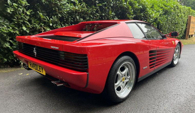 Rod Stewart-owned Ferrari Testarossa for sale