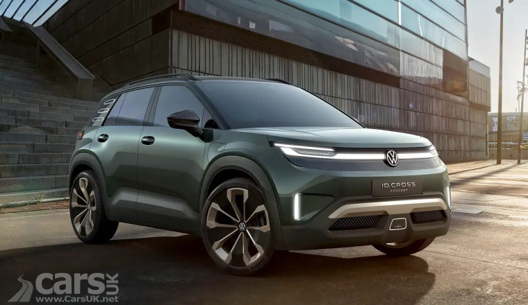 Volkswagen ID. Cross Concept PREVIEWS new electric T-Cross. But where’s the ‘T’?