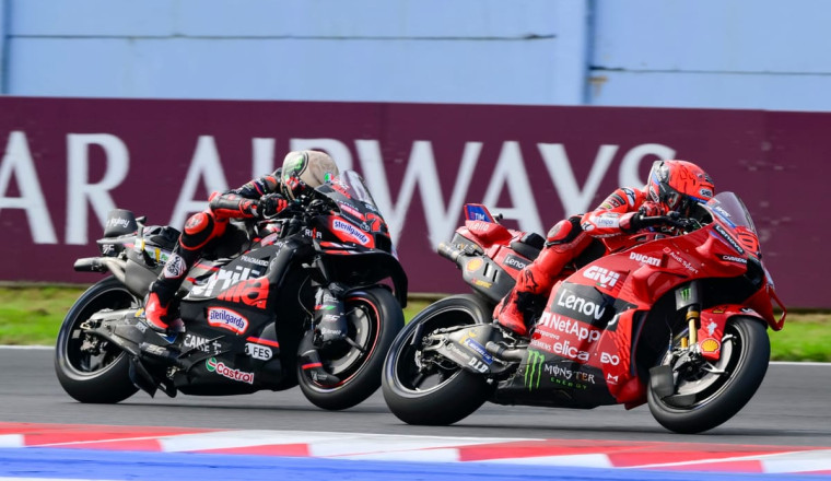 Marquez crashes out of Misano sprint, Bezzecchi wins