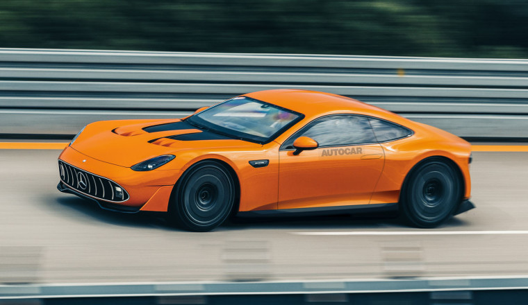 Mercedes-AMG priming electric two-door GT coupe