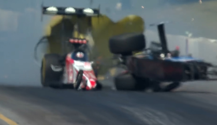 Tony Stewart Can't Remember 335 MPH Top Fuel Dragster Shunt