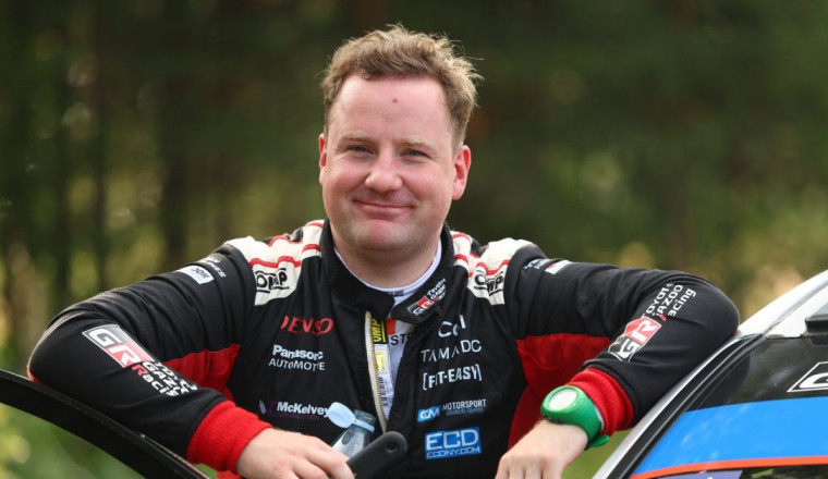 Aaron Johnston to drive his very first rally