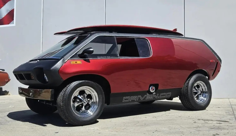 Feel Like You're Driving A Real-Life Hot Wheels Car With This Automecca Sports Van 'Brubaker Box'