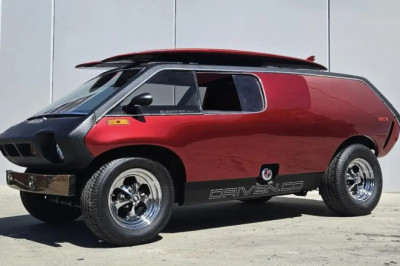 Feel Like You're Driving A Real-Life Hot Wheels Car With This Automecca Sports Van 'Brubaker Box'