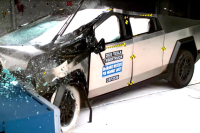 Cybertruck Nails Crash Tests Until The Lights Go Out