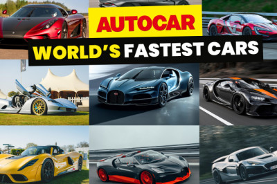 Ranked: The fastest road-legal cars