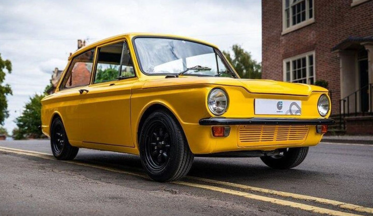 Unmellow yellow Hillman Imp for sale