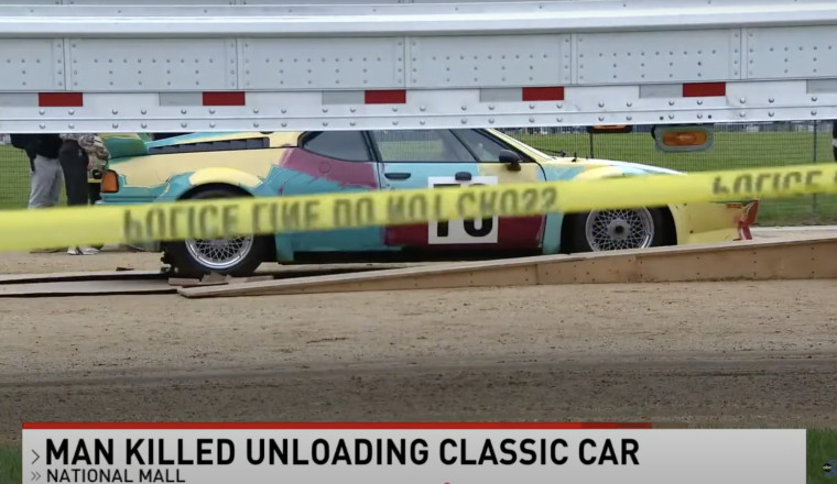Delivery Driver Killed While Unloading Andy Warhol's BMW M1 Art Car In Washington, D.C.