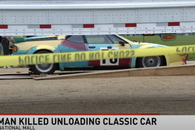 Delivery Driver Killed While Unloading Andy Warhol's BMW M1 Art Car In Washington, D.C.