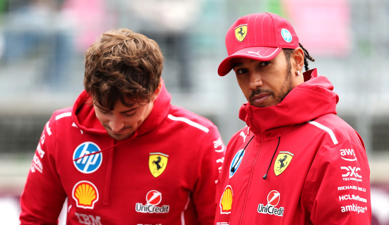 Leclerc and Hamilton offer verdict on Ferrari's Baku outing