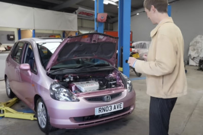 Viral Trainspotter Francis Bourgeois Has K20-Swapped His Honda Jazz