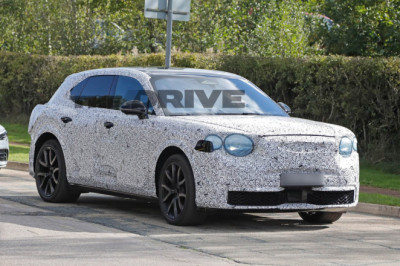 Electric Bentley SUV Spied For First Time With Blunt Front End