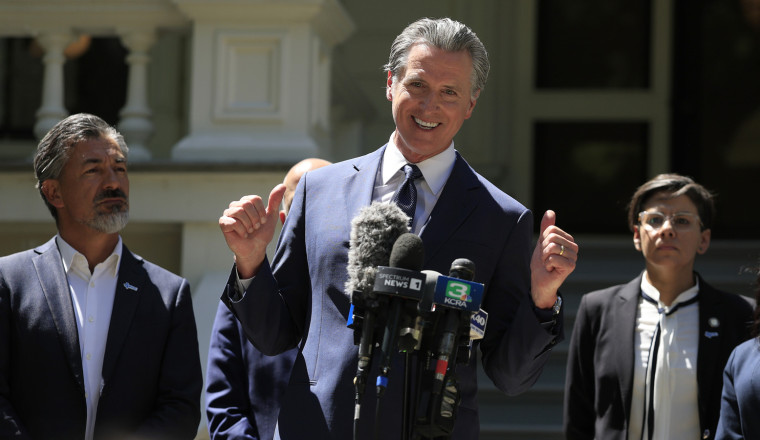 Gavin Newsom Bails On A California EV Credit And Has Choice Words For GM CEO Mary Barra