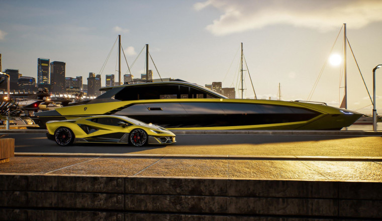 Tecnomar for Lamborghini 101FT: The Ultimate Supercar of the Seas