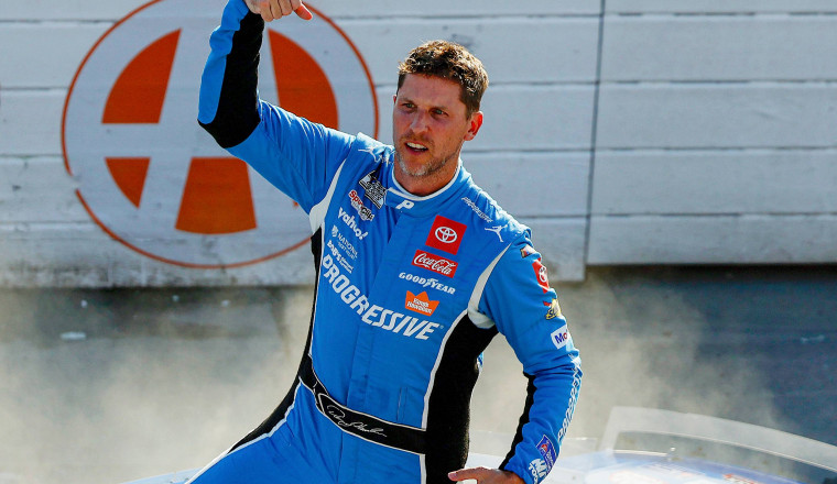 Denny Hamlin wants JGR leadership involved after spinning Ty Gibbs