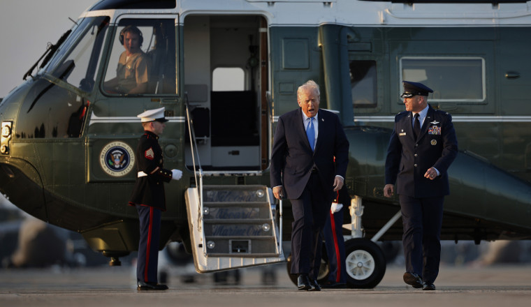 Man Faces Five Years In Prison For Pointing Laser At Trump's Helicopter