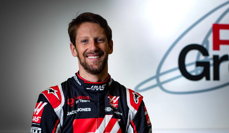 Grosjean to drive F1 car for first time since Bahrain crash