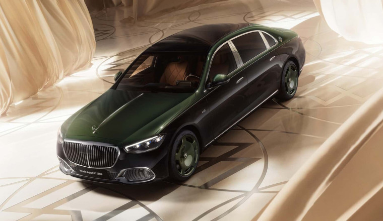 Mercedes Celebrates V-12 Engines With an Opulent Maybach S-Class