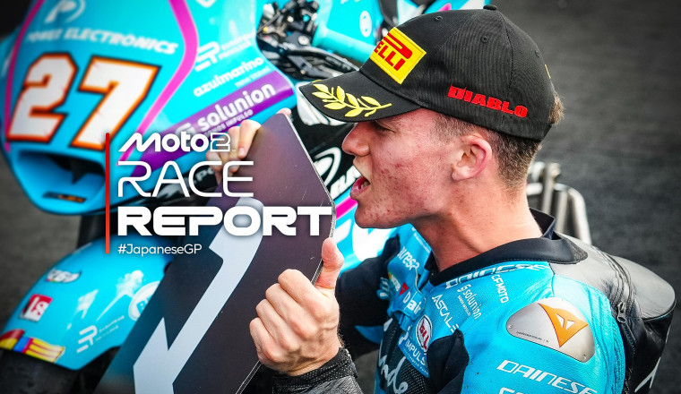 Holgado dominates as title race tightens after Motegi