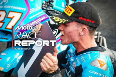 Holgado dominates as title race tightens after Motegi