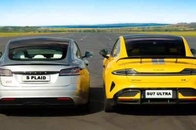 There’s A Surprise Twist To This 2,533 HP Xiaomi Ultra Vs Tesla Plaid Drag Race