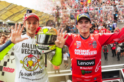 93 vs 46: the stats over seven MotoGP titles