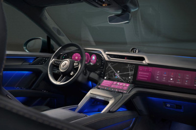 Cayenne Electric gets largest-ever Porsche display