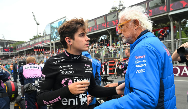 Colapinto opens up on his relationship with Briatore