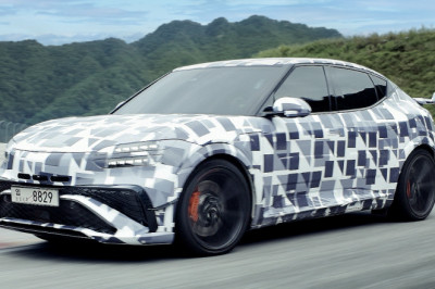 First picture of Genesis GV60 Magma released ahead of unveiling