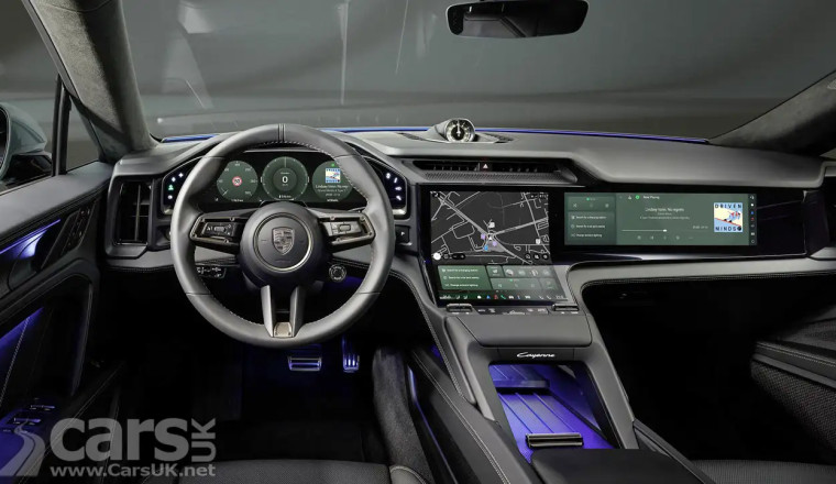 New Porsche Cayenne Electric interior REVEALED