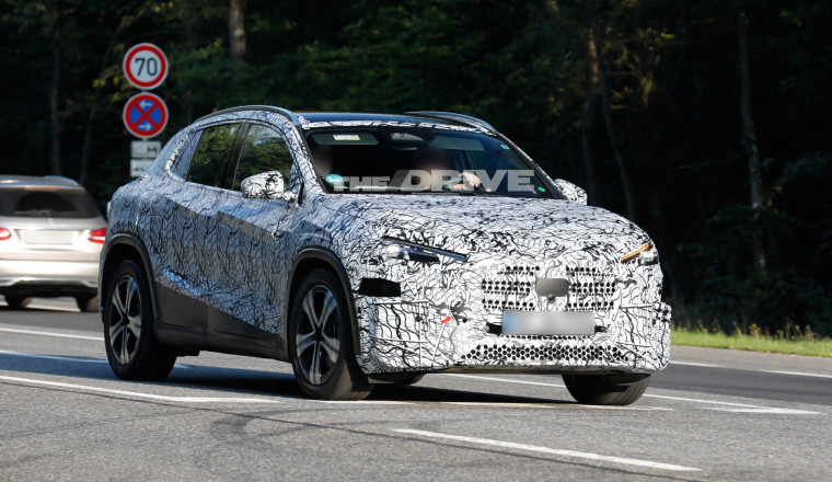 Spied: The 2027 Mercedes-Benz GLA Looks Good Up Close