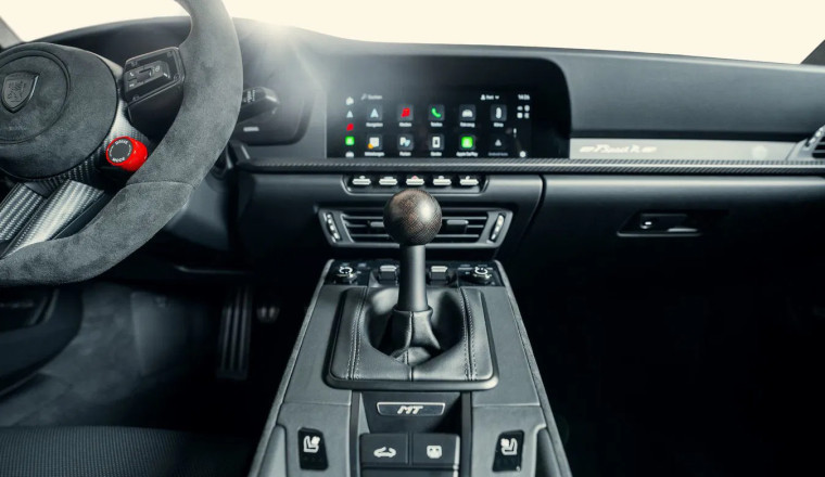 TechArt’s Porsche 911 Carrera T Gets a Gearknob From a Bog That’s Over a Thousand Years Old