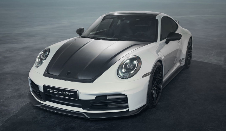 TechArt’s Porsche 911 Carrera T Has A Thousand-Year-Old Gearknob