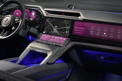 The Porsche Cayenne Electric's Interior Is an Ode to Screens