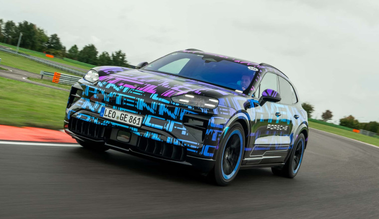 The Porsche Cayenne Turbo Electric Will Be a 1,000-Plus-HP Monster. We Got An Early Look