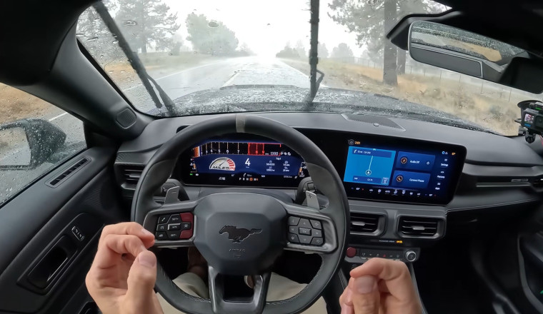 You Can Drive Your $325,000 Ford Mustang GTD Through A Hailstorm In A Pinch If You Have To