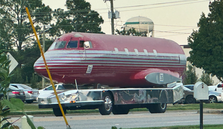 Elvis Presley’s Old Jet Is Just Driving Around My Town