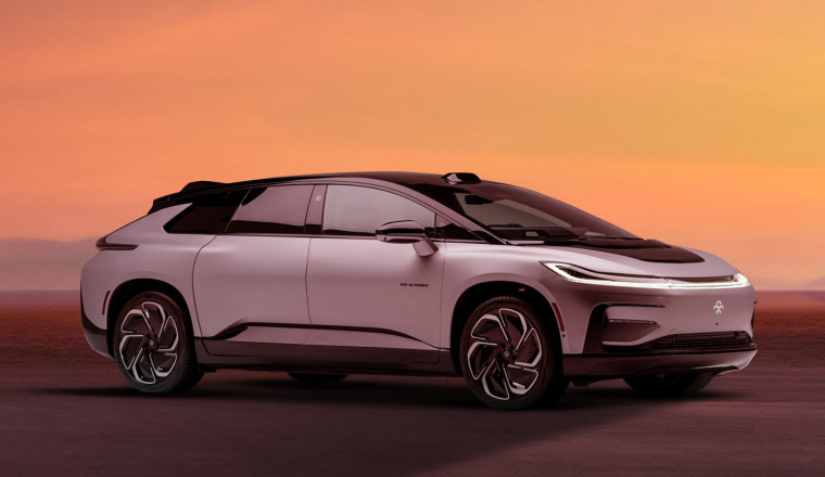 Explosion At Faraday Future's LA HQ Building Caused By Burning Faraday Future EV