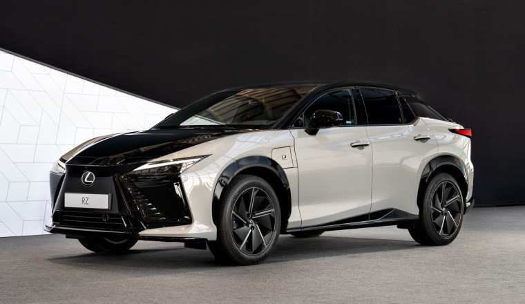 Lexus RZ with 'manual' gearbox and steer-by-wire on sale at £68k