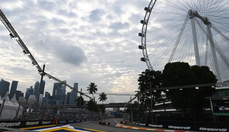 What is the weather forecast for the 2025 Singapore GP?
