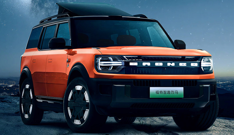 Ford’s Electrified Bronco Arrives In China With A Pop Up Roof Surprise