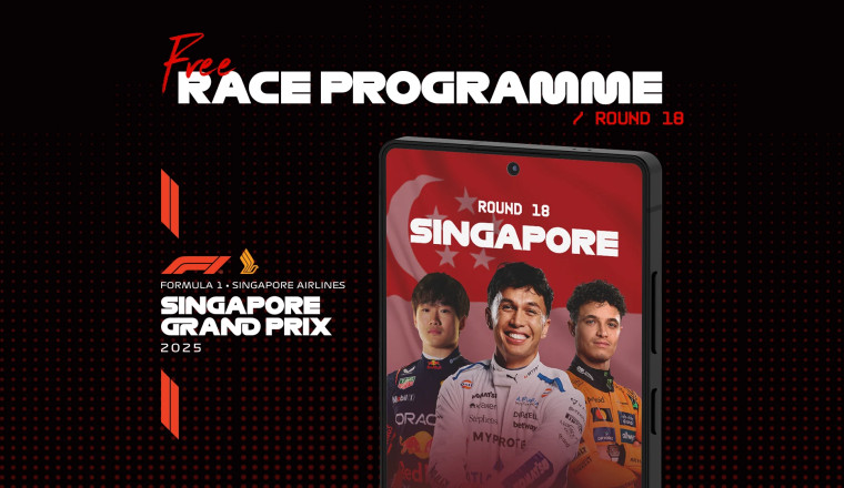 OFFICIAL RACE PROGRAMME - 2025 Singapore Grand Prix