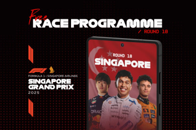 OFFICIAL RACE PROGRAMME - 2025 Singapore Grand Prix