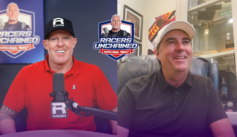 Racers Unchained: Paul Tracy and Bryan Herta Reflect on “The Pass” and Laguna Seca Legacy on Racers Unchained