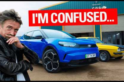 Richard Hammond FINALLY Drives the New Ford Capri: Retro Spirit in a Modern Electric Package