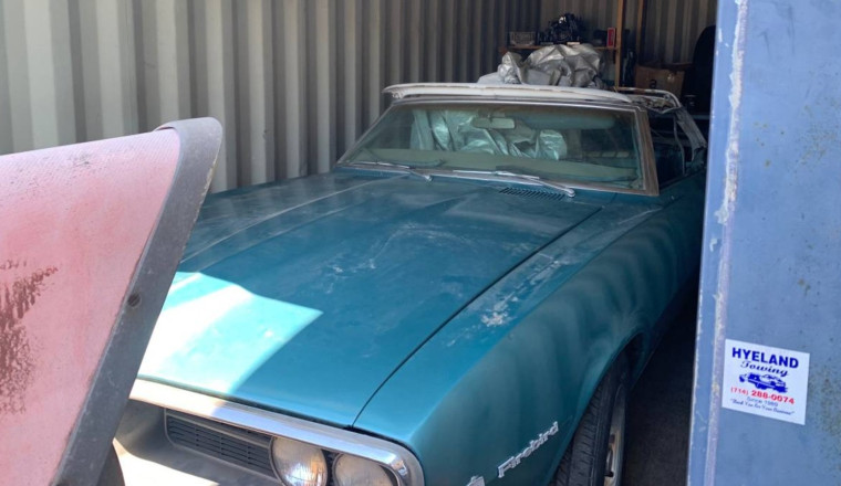 This Shipping Container Turned Out To Be A 1968 Firebird Time Capsule
