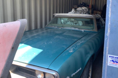 This Shipping Container Turned Out To Be A 1968 Firebird Time Capsule