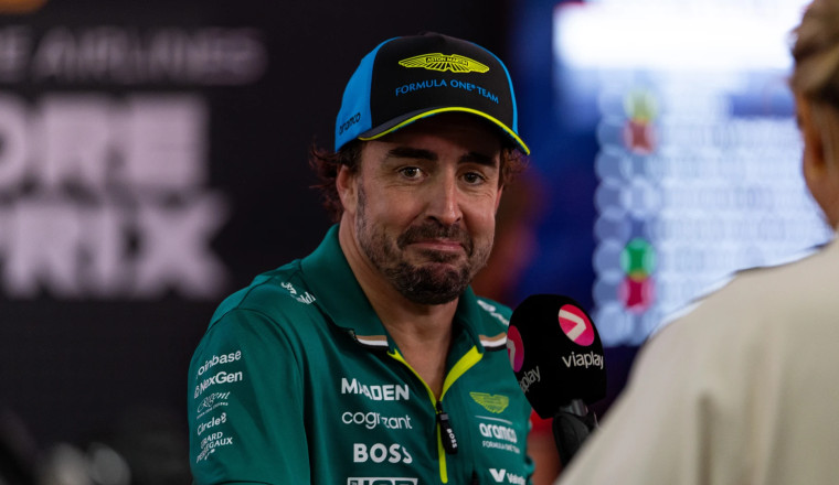 Alonso delighted with Aston Martin's pace in Singapore