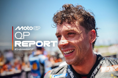 Bezzecchi blasts to pole with jumbled up grid in Indonesia